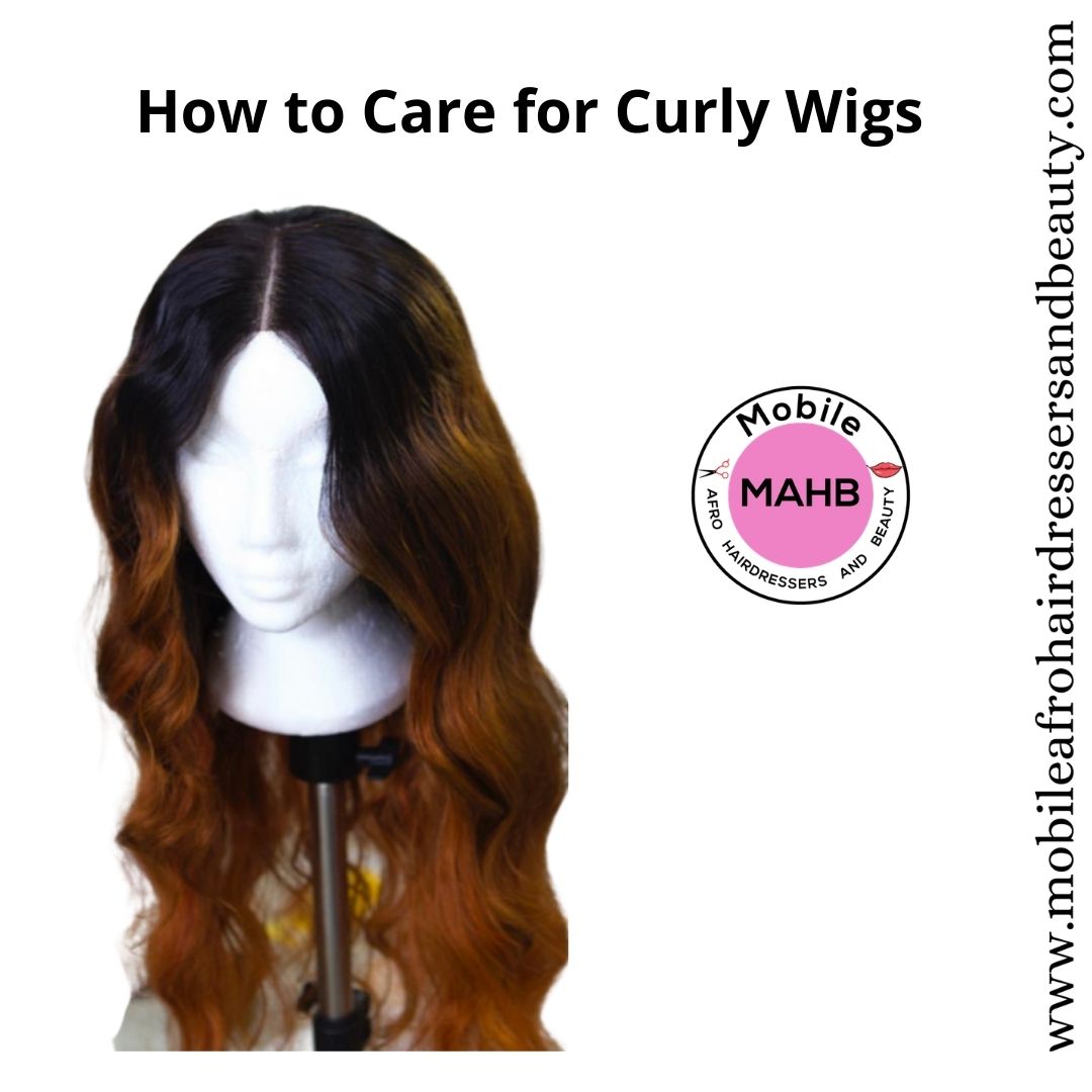 How to care for curly wig